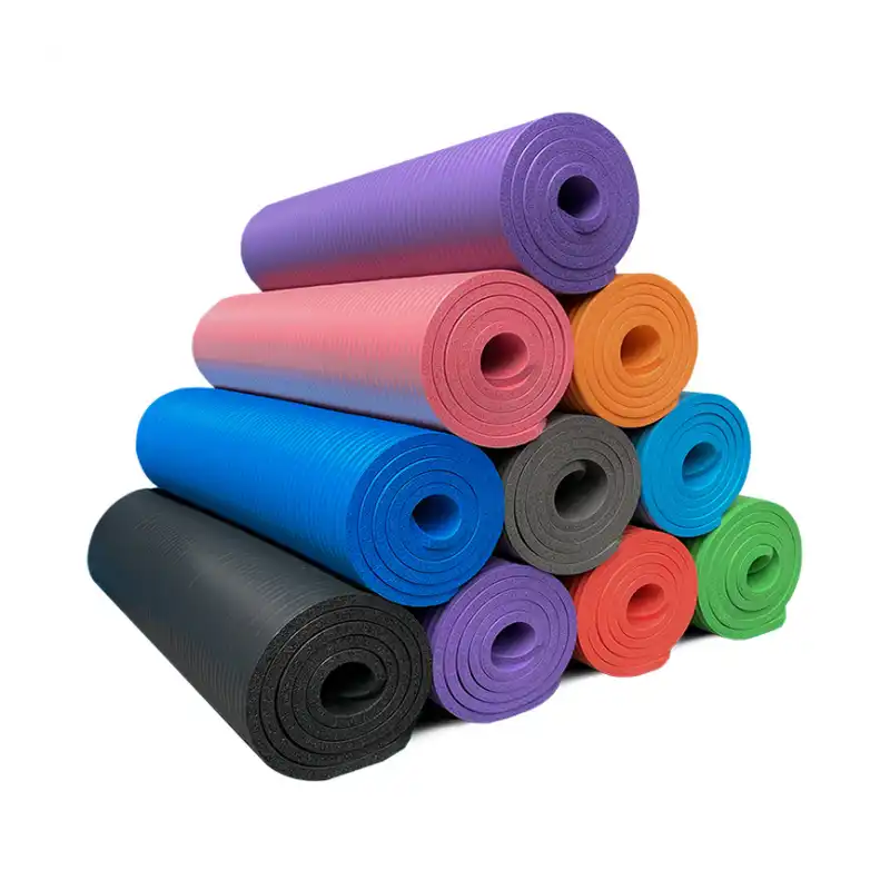 Durable Thick Nbr Sport Yoga Mat Anti-slip 15 mm