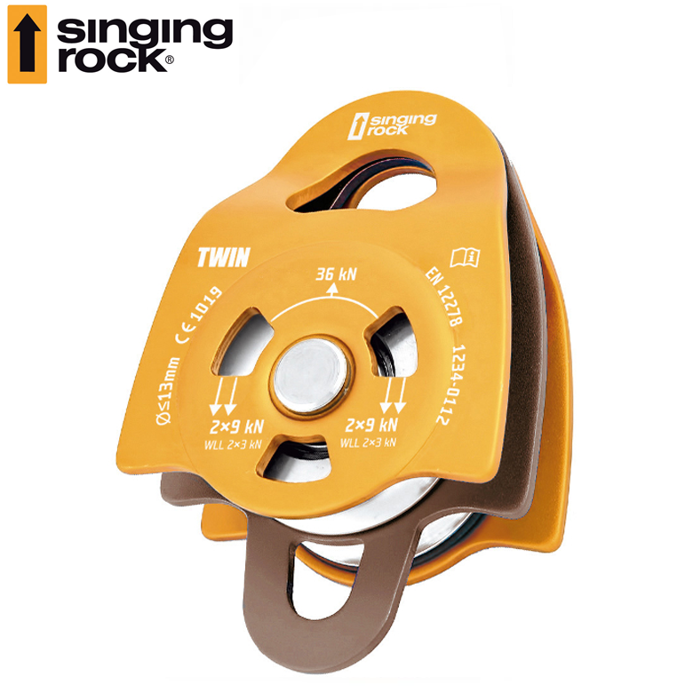 Pulley TWIN roll