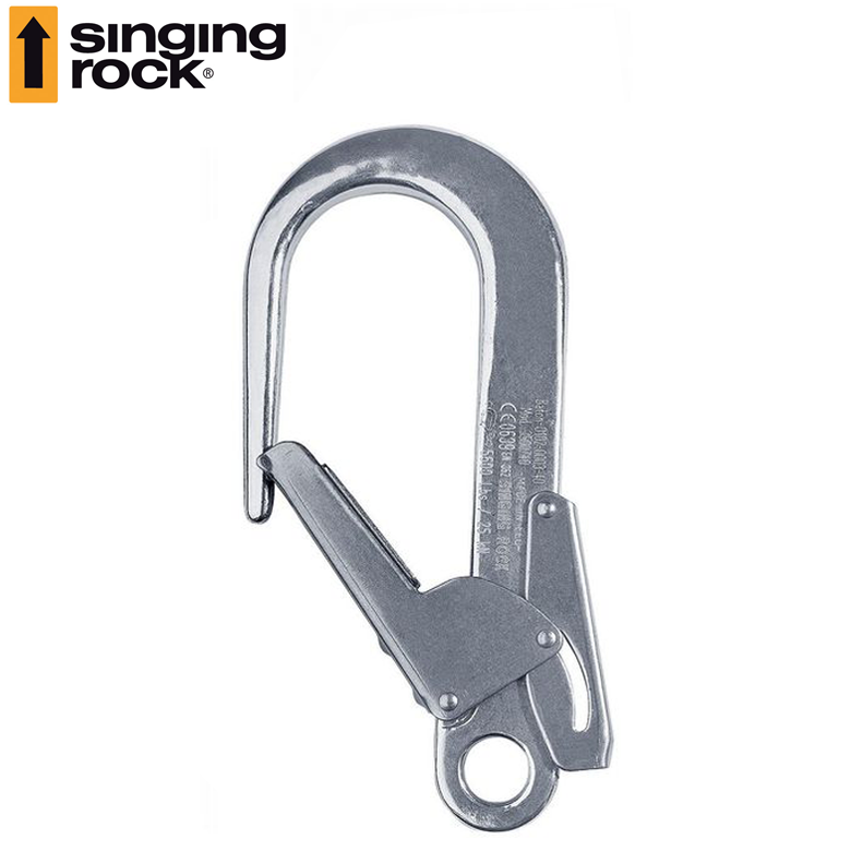 Large double lock. snap hook polished