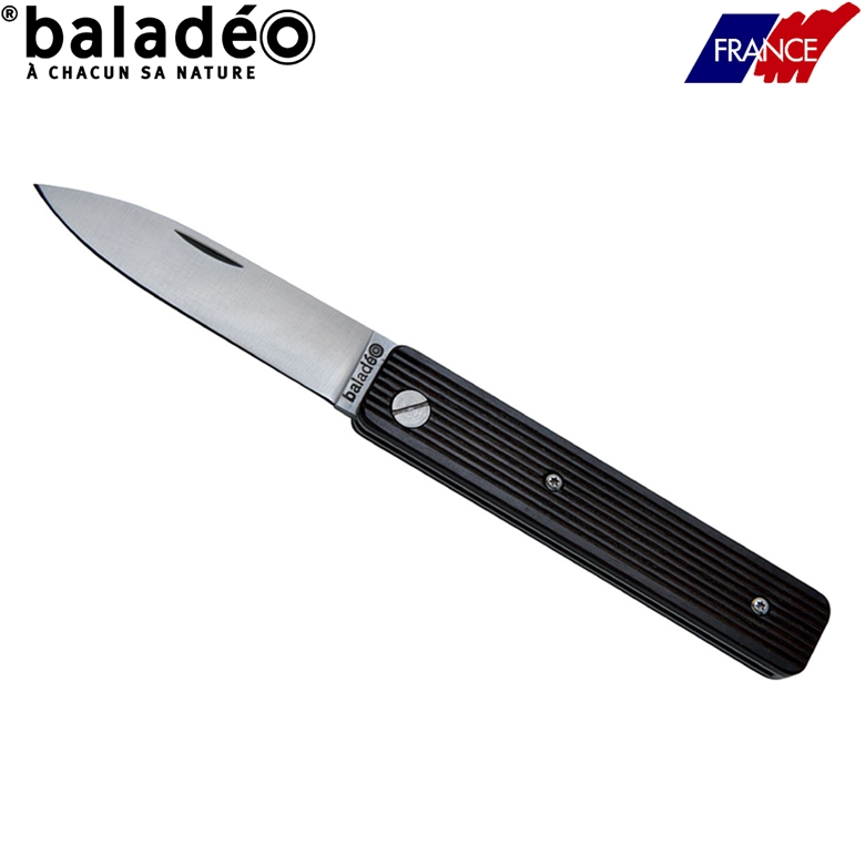 Folding paring knife 'Papagayo', ebony