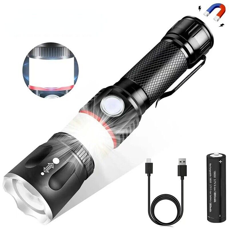 ALU FLASHLIGHT 20W P70 Ø43x180(194)mm