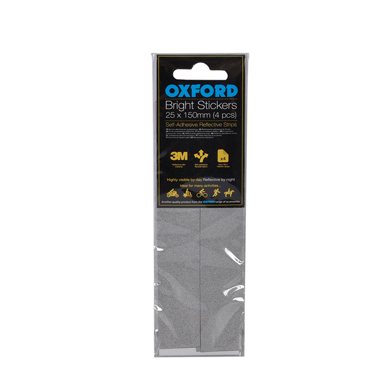Bright Stickers - Reflective 25 x 150mm (4 pcs)