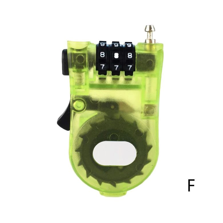 Padlock Rope Ski Bicycle Parts Mini Extendable Wir