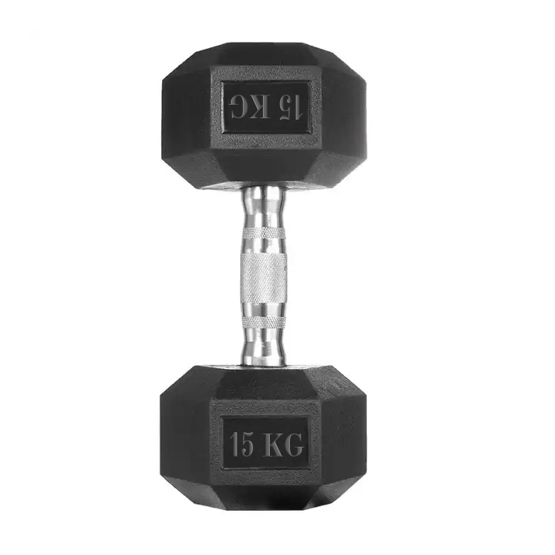 Cross Fitness Weights Dumbbell Hex Gym 15 kg