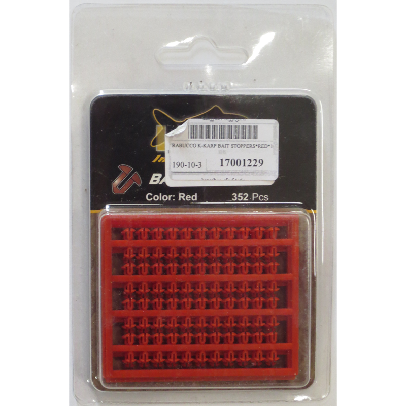 K-KARP BAIT STOPPERS*RED*10bx352pz