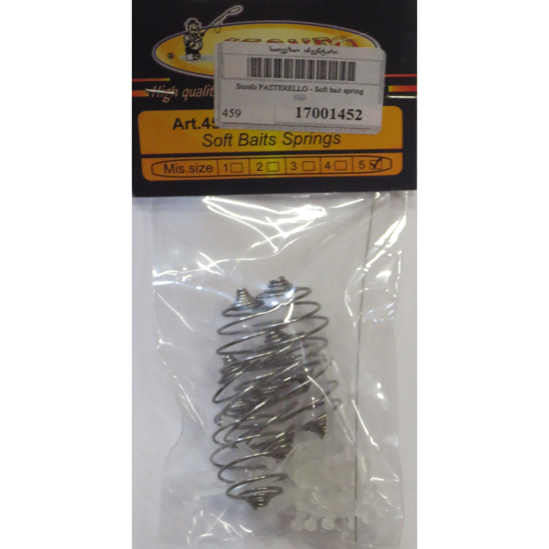 PASTERELLO - Soft bait springs 5 sizes
