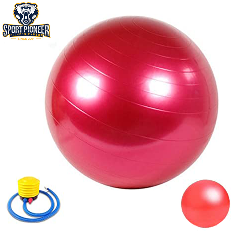 anti burst gym ball Soft pilates ball Non-toxic ex