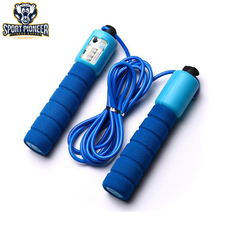 Adult Plastic Jump Rope with Foam Handle
