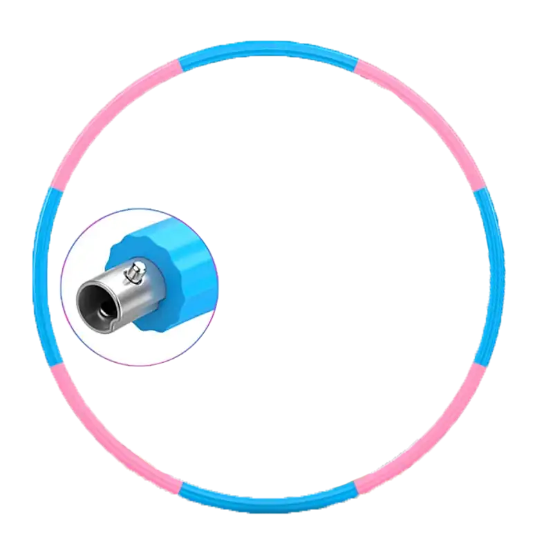 Weighted Exercise Hula Hoop, Stainless Steel
