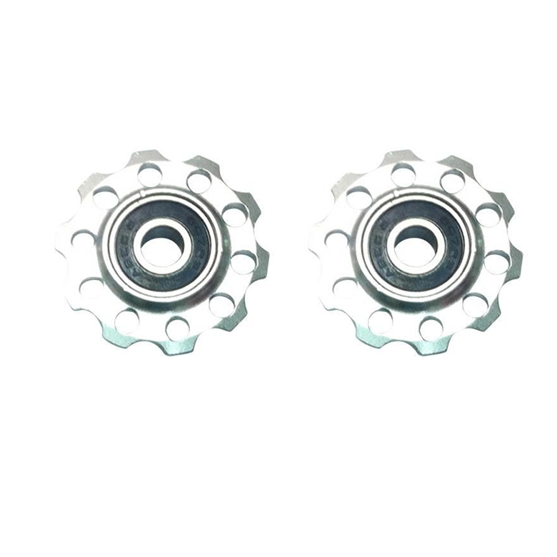 Alloy Jockey Wheels 10T W/Plastic Washer