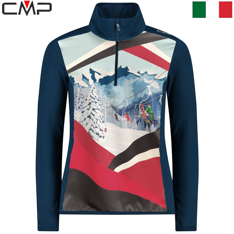 Kids softech fleece with winter print