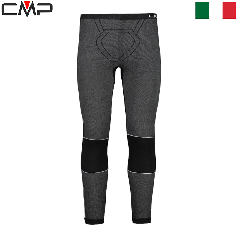 Men's seamless 3/4-length thermal pants
