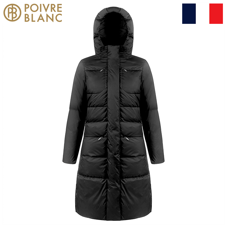 WO Down Coat Black