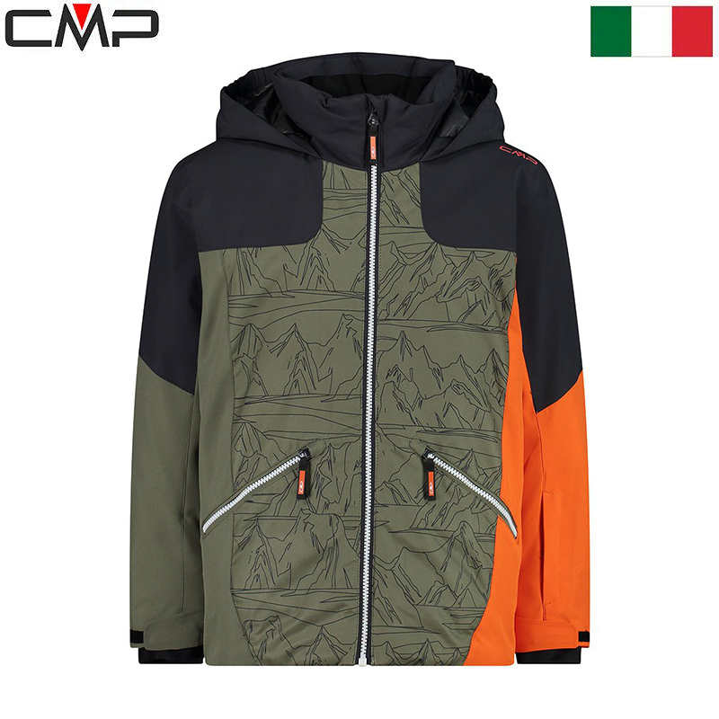 JUNIOR SKI JACKET FIX HOOD