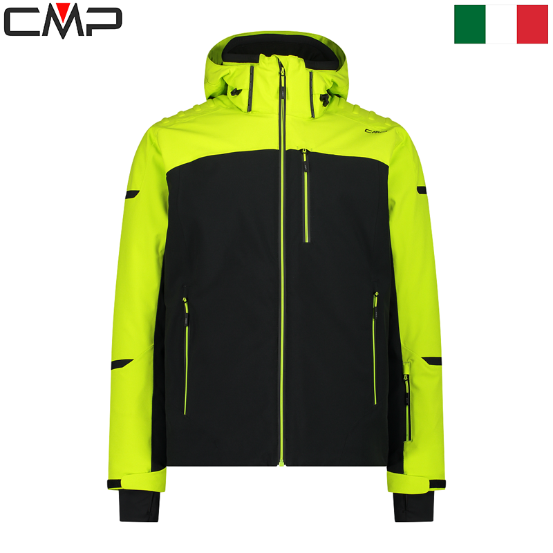Men's ski jacket in 4 way stretch fabric S25