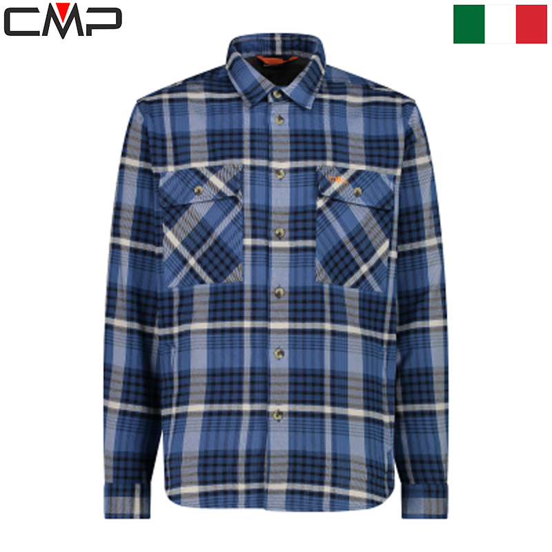 Men's long sleeve fleece shirt