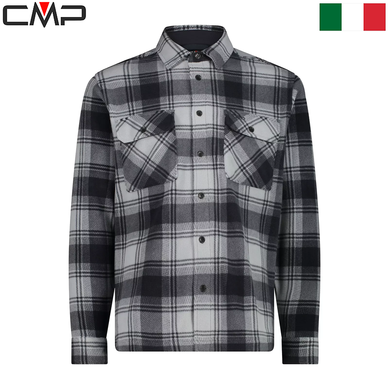 Men's long sleeve fleece shirt