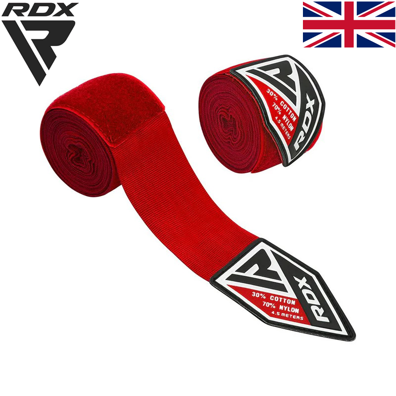 RDX RB 4.5m Elasticated Hand Wraps