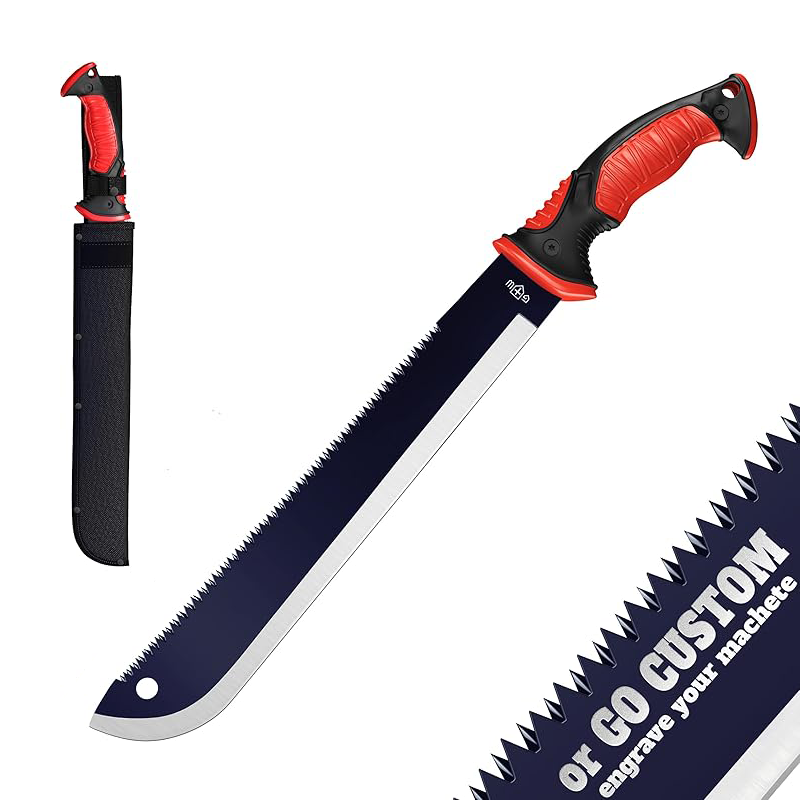 Machete with Saw