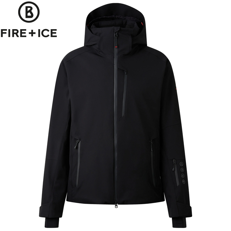 Eason ski jacket in Black