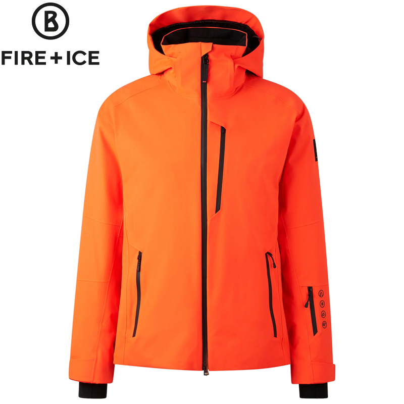 Eason ski jacket in Black
