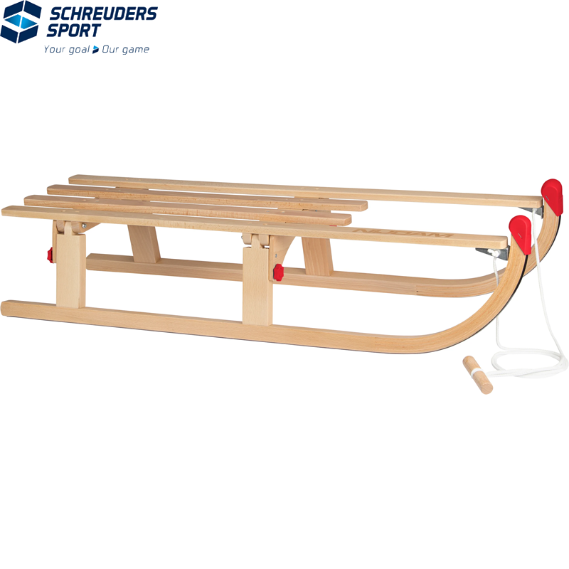 Wooden Sledge · Foldable · Max. 90kg Set
