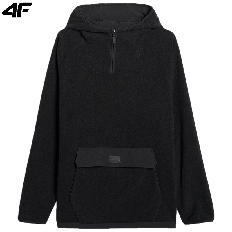 Half Zip Fleece Hoodie M427