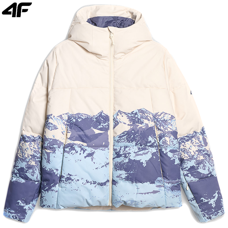 Ski jacket with synthetic down F0808