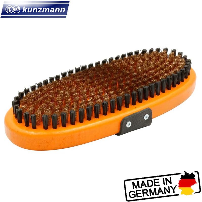 Speed oval brush, Brass