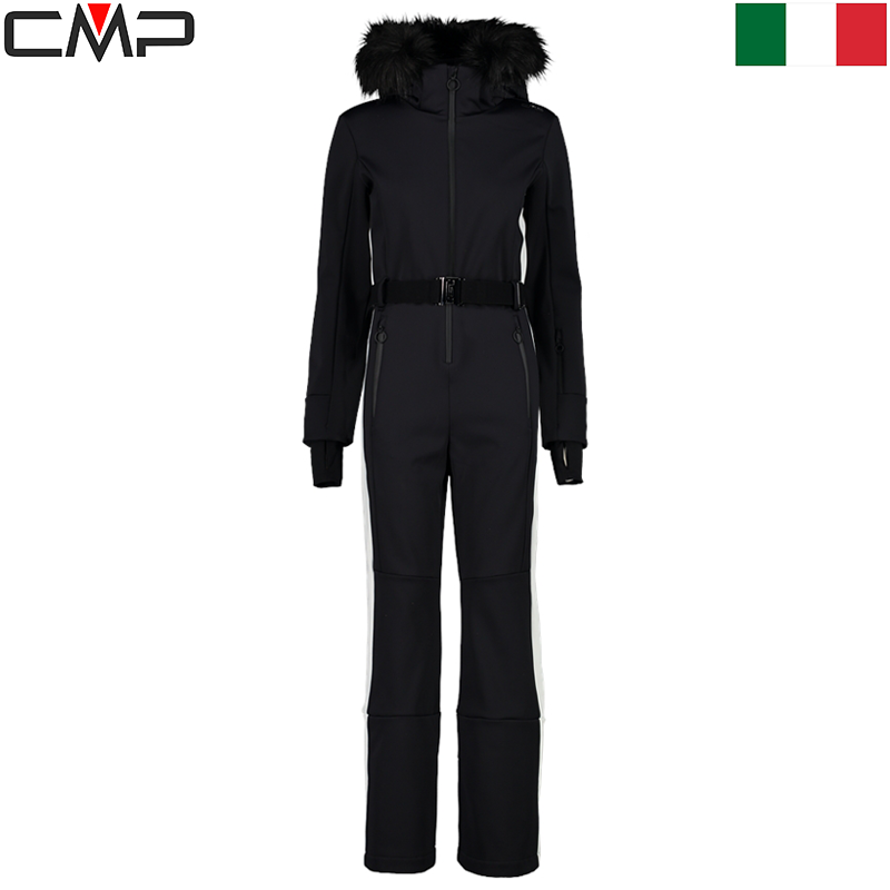 Women's ski suit with detachable hood S25