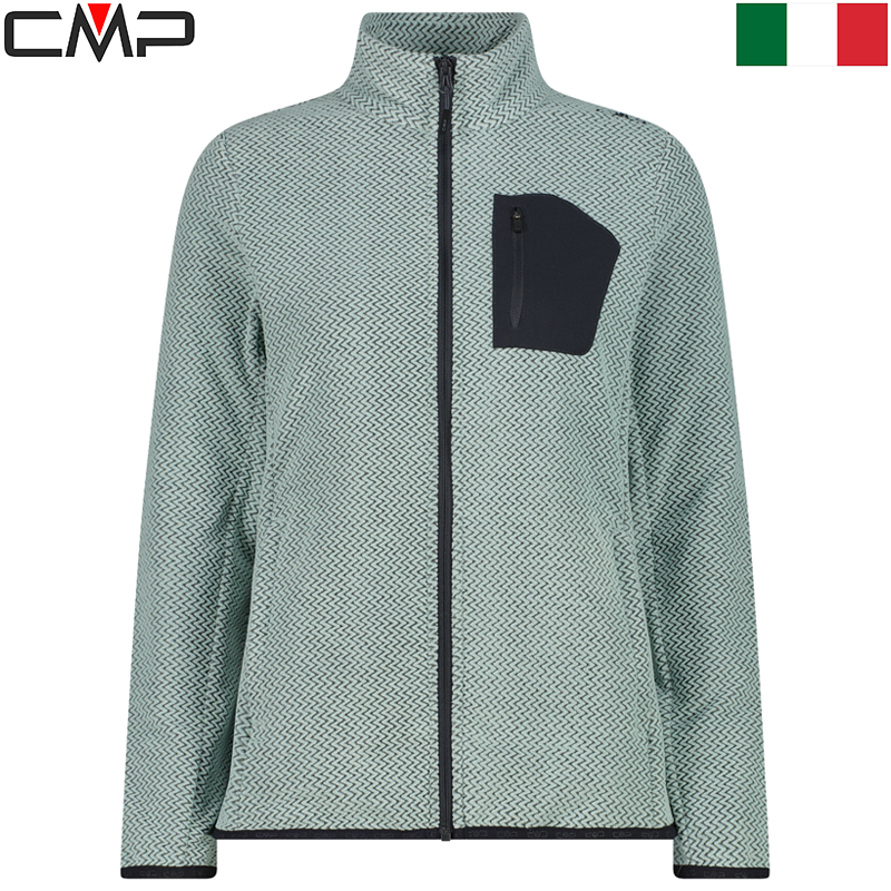 Women's zip-up fleece in Arctic Fleece fabric S26