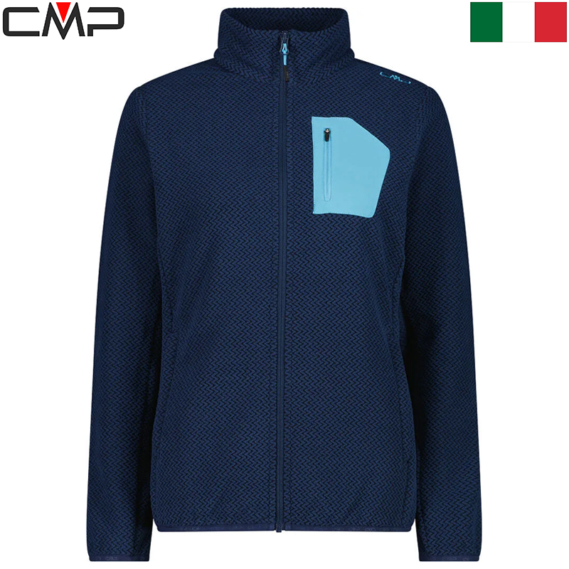 Women's zip-up fleece in Arctic Fleece fabric S26