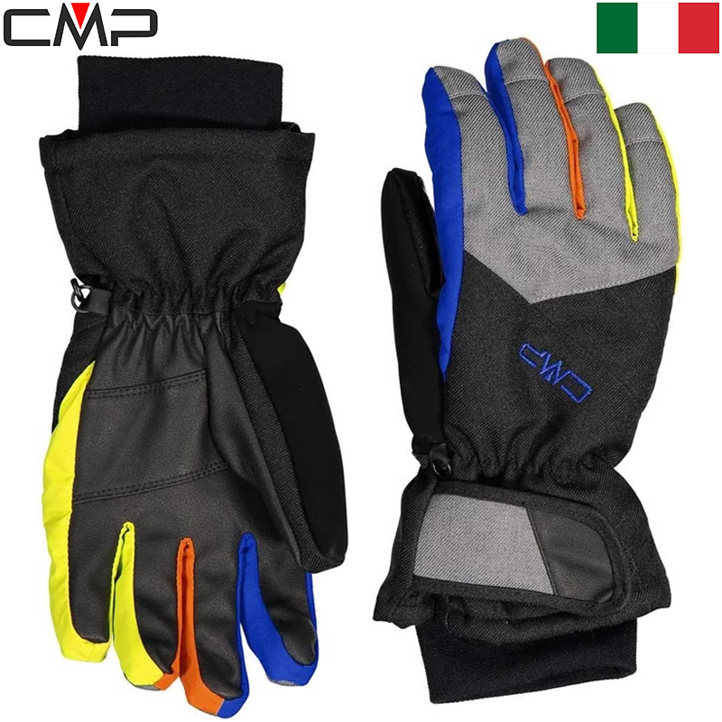 Kid's Multicolour ski gloves S26