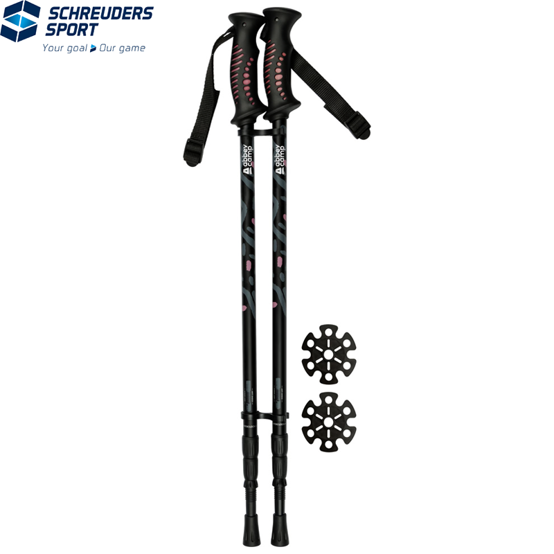 Hiking Cane Adjustable · Anti Shock · Pair ·