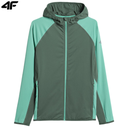 Women's slim trekking sweatshirt with hood F641