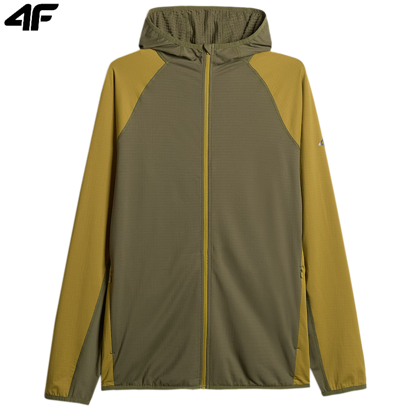 Men's regular trekking sweatshirt with hood M640
