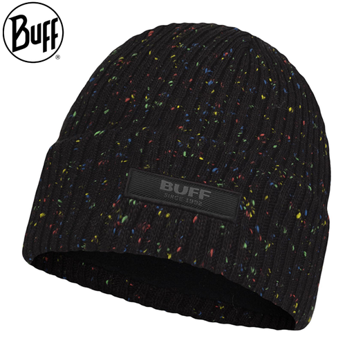 KNITTED & FLEECE HAT JÖRG BLACK