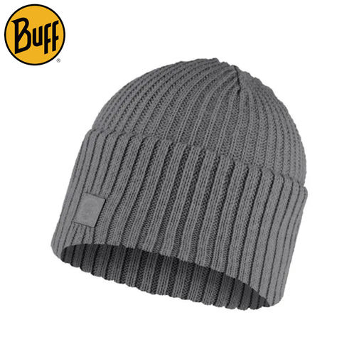 KNITTED HAT RUTGER GREY HEATHER