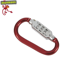 Combination Lock D-Shaped Carabiner