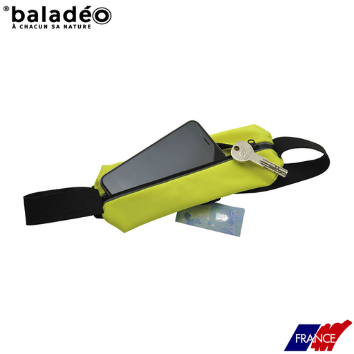Running belt 'Performance', yellow fluo