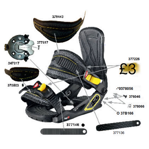 Ankle ratchet (212x10mm)