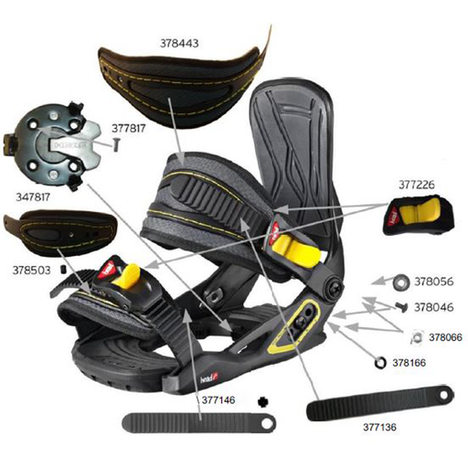 Ankle ratchet (185x10 mm) 1 SPX =10ST