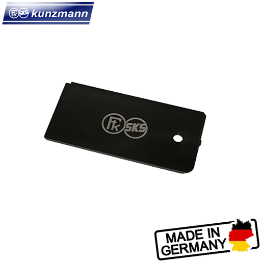 wax scraper, 4 mm, black