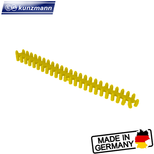 plastic plugs for binding holes, yellow