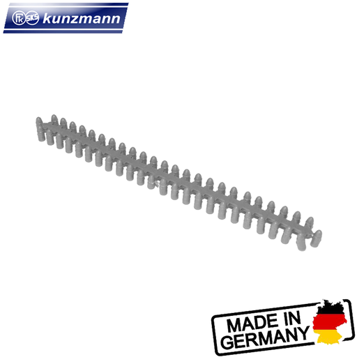 plastic plugs for binding holes, grey