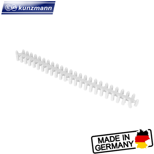 plastic plugs for binding holes, clear