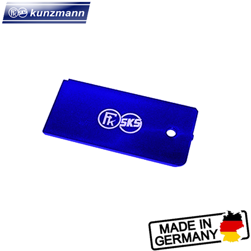 wax scraper, 4 mm, blue