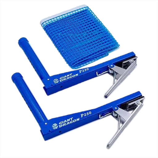 Clamp type post and cnylon net set, size 6'' X 66'