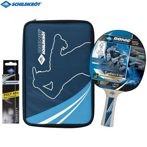 Table Tennis Set LEGENDS 700 FSC, with 3 balls