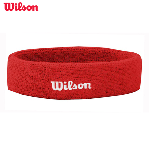 WILSON HEADBAND RED